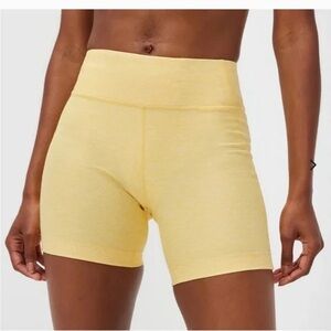 Outdoor Voices Warmup Shorts Yellow Medium EUC